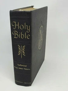 Holy Bible Rembrandt Edition King James Version H. Morris - Abradale Press 1977 - Picture 1 of 12