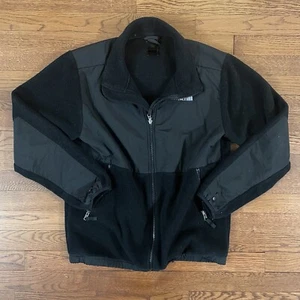 Vtg North Face Black Fleece Denali Jacket Medium Women's - Picture 1 of 3