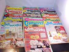 Craftworks Magazines Lot of 18 Back Issues Seasonal Mothers Day and More Used