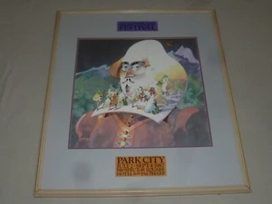 VINTAGE 1987 SHAKESPEARE FESTIVAL POSTER PRINT PARK CITY PROSPECTOR SQUARE - Picture 1 of 5