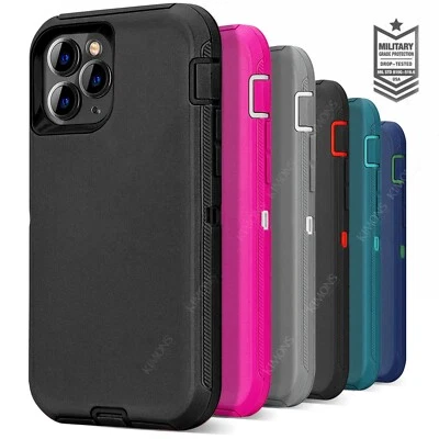 Прочный ударопрочный чехол для телефона iPhone 17 Air 16 15 Pro Max 14 13 12 11 - Изображение 1 из 4