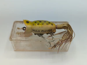 Vintage Arbogast Hula Popper Luminous topwater crankbait lure - Picture 1 of 6