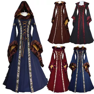 Medieval Victorian Costume Dress - Picture 1 of 12