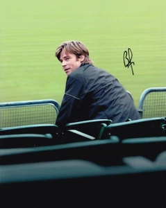 Foto autógrafa firmada por Brad Pitt Moneyball 10x8 certificado de autenticidad - Imagen 1 de 2