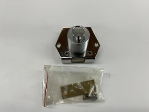 Mejor cerradura de gabinete 5L cromo satinado - Imagen 1 de 5