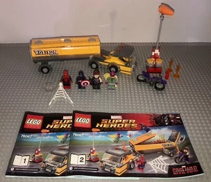 Lego 76067 Super Heroes Tanker Truck Takedown Complete Set Manuals - Picture 1 of 6
