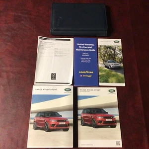 2020 LAND ROVER RANGE SPORT SUV OWNERS MANUAL BOOKS DIESEL & REF GUIDE CASE ALL - Picture 1 of 6