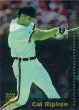 1994 Stadium Club Team Finest #8 Cal Ripken Jr Baltimore Orioles Hall of Fame