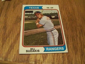 BILL SUDAKIS 1974 TOPPS BASEBALL CARD # 63 - Picture 1 of 1
