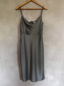 Sachin & Babi Cali Satin Midikleid Größe 6 - Bild 1 von 5