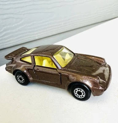 Matchbox Superfast No. 3 Porsche Turbo Made In England 1978 Lesney Gloss Brown - Image 1 of 4