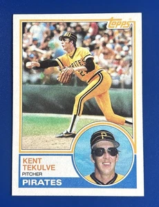 1983 Topps Béisbol Kent Tekulve Pittsburgh Pirates #17 - Imagen 1 de 2
