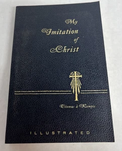 VINTAGE 1954  MY IMITATION OF CHRIST BOOK  ILLUSTRATED - Great Condition - Bild 1 von 6