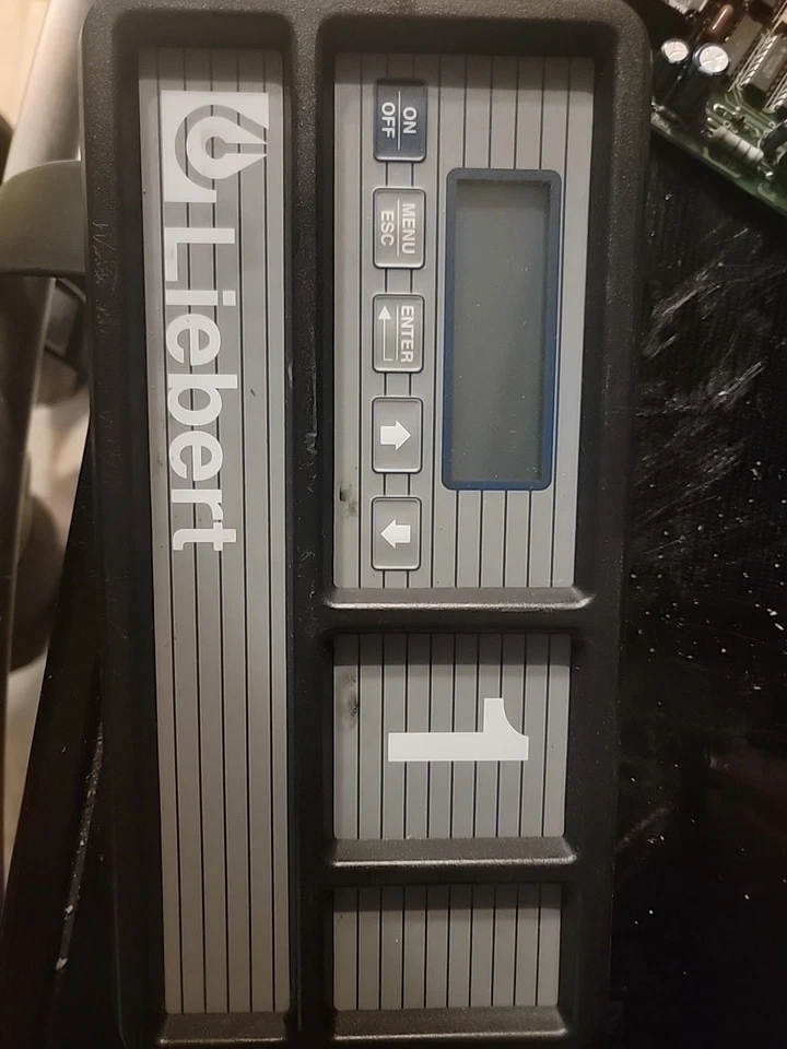 Liebert 166819G1 Panel Display Board 2005 See Photos - Image 1 of 1