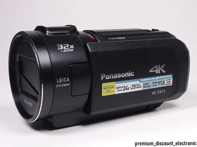 Sehr gut! - Panasonic HC-VX11EG-K - Camcorder 4K HC VX11 EG-K OVP - Händler - Bild 1 von 2