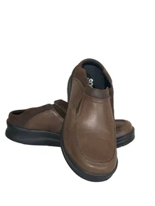 SAS Men’s Slip On Loafer Size  9 W Mahogany Brown Comfort Shoes - Picture 1 of 11