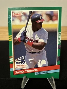 1991 Donruss Frank Thomas 477 Chicago White Sox Baseball Card 3J - Picture 1 of 2