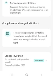 Qantas Lounge Passes (Expiring 4 April 2026) - Electronic Transfer - Picture 1 of 1