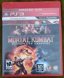 Mortal Kombat Komplete Edition PS3 CIB komplett getestet & funktionsfähig - Bild 1 von 5