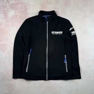 Size S Yamaha Paddock Racing Japan Fleece Style Jacket Motorcycle Motorsport - Picture 1 of 10