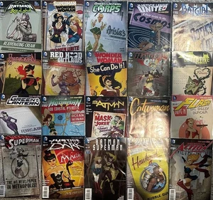 DC COMICS BOMBSHELL Ant Lucia VARIANT Cover Set Lot of 20 NM Issues - Picture 1 of 1