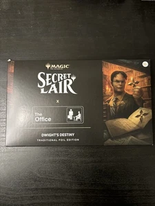 Magic The Gathering Secret Lair x The Office Dwight’s Destiny Edición Lámina Sellada Envíos Al Día siguiente - Imagen 1 de 2