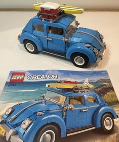 Lego Creator Expert VW Beetle 10252 Complete w/ Manual