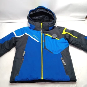 Obermeyer Niños Endeavor Nieve Esquí Chaqueta Impermeable I-Grow Brújula con Capucha Talla 4 - Imagen 1 de 10
