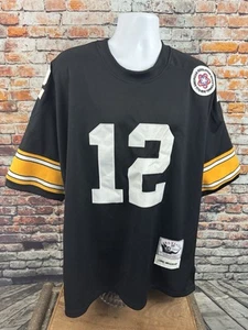 Mitchell & Ness Terry Bradshaw Steelers Trikot 1976 Bicnennial Patch Größe 52 - Bild 1 von 14