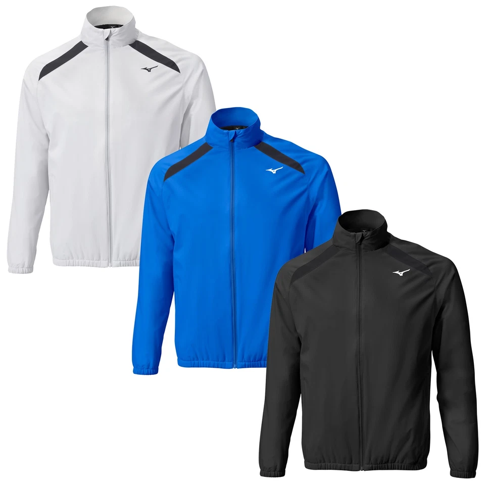 Mizuno Hommes Souffle Thermo Move Tech Veste Haut Golf Fermeture Éclair Léger - Photo 1/1