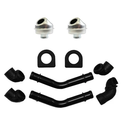 PCV Air Cleaner Breather Kit Filter 455cid 1970-72 Oldsmobile Cutlass 442 10pc - Image 1 of 4