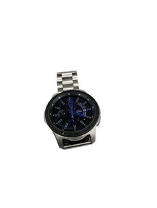Samsung Galaxy Watch R800 46mm Edelstahlgehäuse-Silber  - Bild 1 von 4