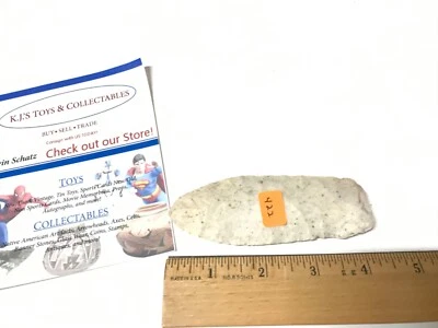 WOODLAND PERIOD PA FOUND NATIVE AMERICAN ARROWHEAD ARTIFACT SPEAR POINT 4 1/4 In - Image 1 of 4