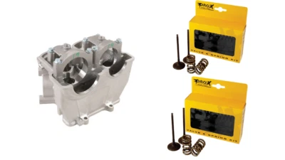 Cylinder Head & Valve/Spring Kit KX250F 2006-08 Kawasaki # 11008-0057/11008-0116 - Image 1 of 4