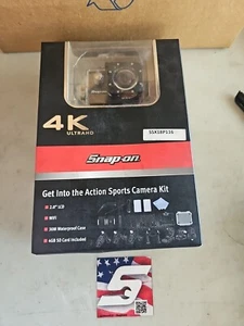 NEW Snap-on Tools 4k UltraHD Sports Camera SSX18P116 WIFI 30M Waterproof Case - Picture 1 of 9