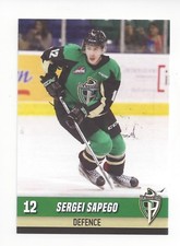 2017-18 Prince Albert Raiders (WHL) Sergei Sapego (Newfoundland Growlers)