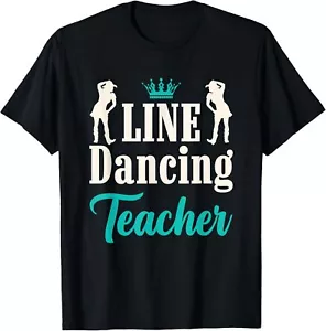 Line Dancing Teacher Dance Classes T-Shirt Hoodie - Picture 1 of 10