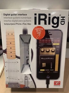 AmpliTube iRig HD Interfaz de Guitarra AmpliTube iRig HD Efectos Sonido CAJA e instrucciones Solo - Imagen 1 de 11