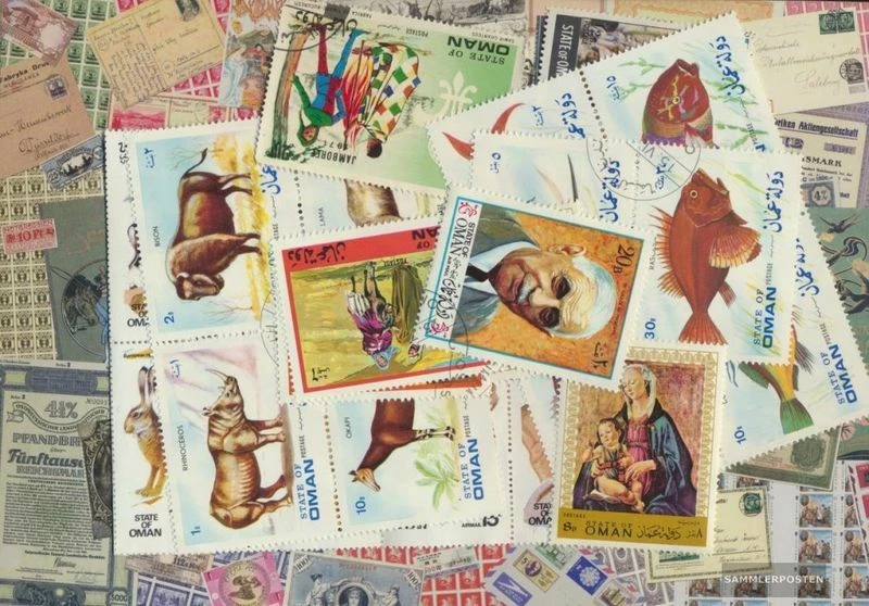Estampillas de Omán 25 sellos diferentes Foto 1 de 1
