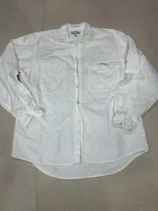 Vintage Levi's Diamond Label weißes Button Down Hemd Medium Cowboy A3 - Bild 1 von 10
