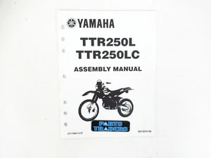 NOS Genuine Yamaha Dealer Factory Assembly Manual TTR250/TTR250L TTR 250 1999 - Bild 1 von 2