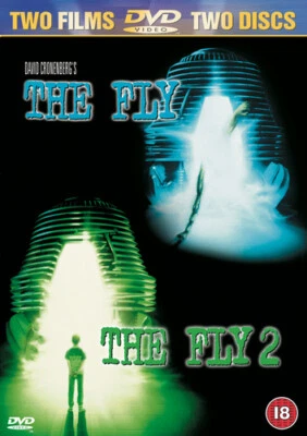 The Fly/The Fly 2 DVD (2001) Jeff Goldblum, Cronenberg (DIR) cert 18 2 discs - Image 1 of 2