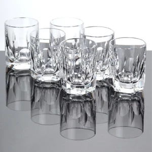 6 Bleikristall Schnapsgläser Shot Gläser Vintage Schliff geschliffene Gläser - Bild 1 von 4