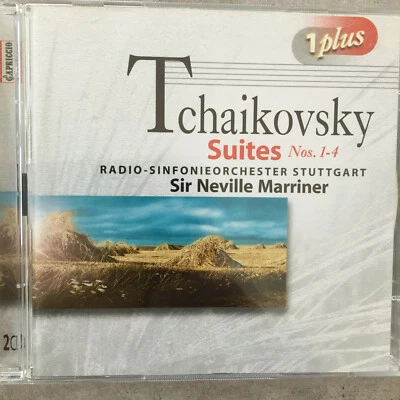 TCHAIKOVSKY: Suites Nos. 1 - 4 / Marriner (2-CD Capriccio 1 plus 51012 / neu) - Bild 1 von 2