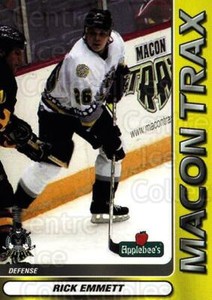 2002-03 Macon Trax #7 Rick Emmett