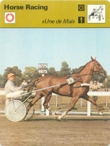 Horse Racing Une de Mai 1977 Sportscaster Card, Japan 03 005 02-01