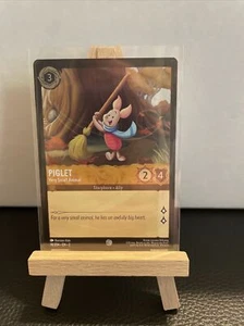 MINT Piglet Very Small Animal COLD FOIL 18/204 Disney Lorcana Rise of Floodborn - Picture 1 of 2