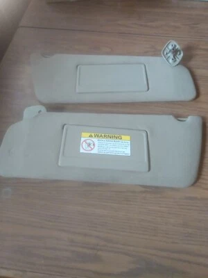 2000 2001 2002 2003 Ford F-150 F150 Roof Sunvisor Sun Visor Shade Pair Set OEM Foto 1 de 4