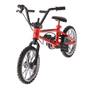 1 Piece Finger Bicycle Toy 1:24 Red Bike Simulation Model Children's Toy - Picture 1 of 11