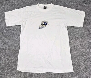 New Brigels Switzerland Shirt Adult S White Embroidered Graphic T Shirt Breil - Picture 1 of 4